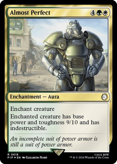 Almost Perfect (Surge Foil) (Universes Beyond: Fallout) Near Mint