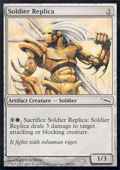 Soldier Replica (Mirrodin) Near Mint Foil
