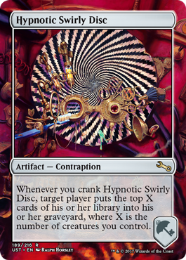 Hypnotic Swirly Disc (Unstable) Near Mint
