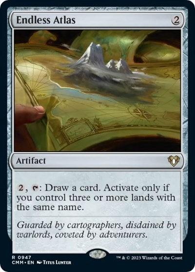 Endless Atlas (Commander Masters) Near Mint