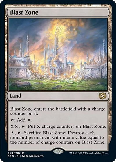 Blast Zone (The Brothers' War) Near Mint