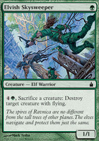 Elvish Skysweeper (Ravnica) Light Play