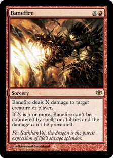 Banefire (Conflux) Near Mint Foil
