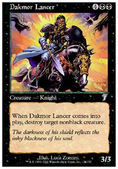 Dakmor Lancer (7th Edition) Light Play