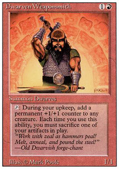 Dwarven Weaponsmith (Revised) Near Mint