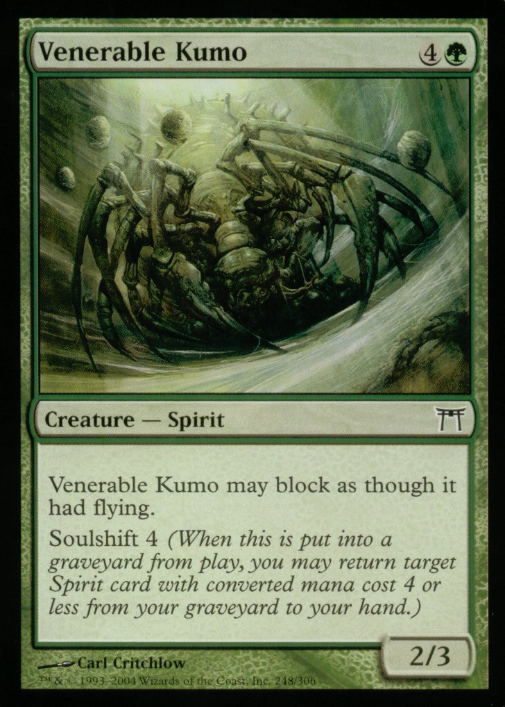 Venerable Kumo (Champions of Kamigawa) Near Mint