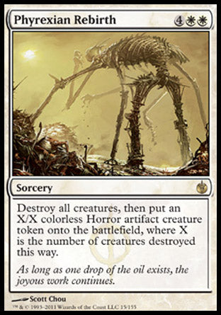 Phyrexian Rebirth (Mirrodin Besieged) Near Mint