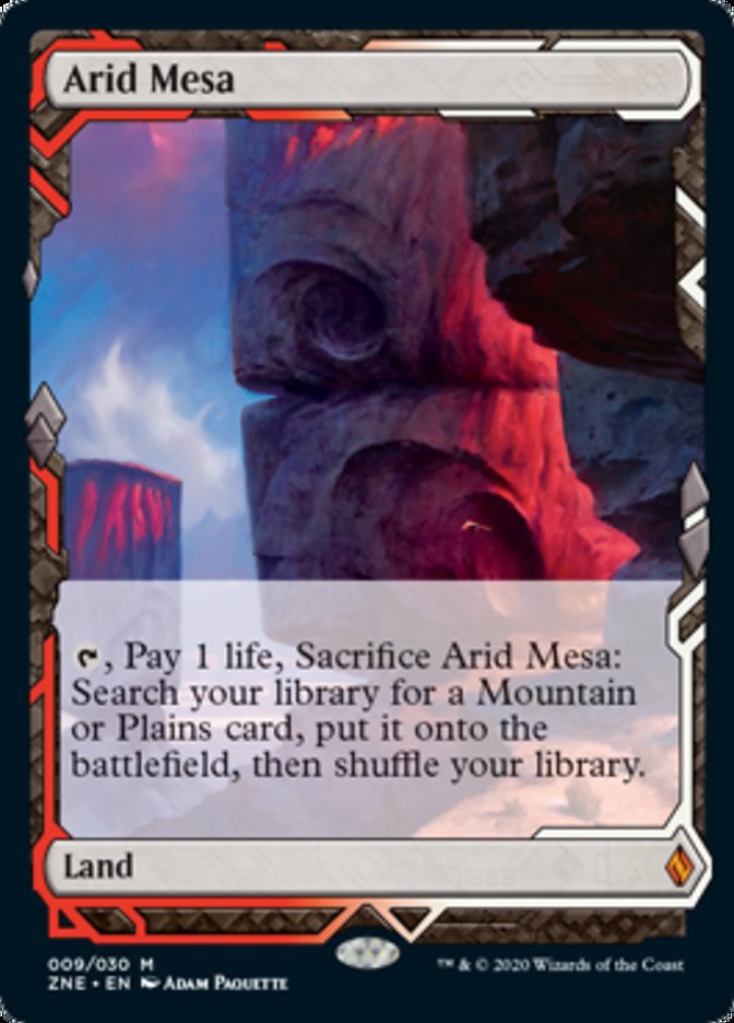 Arid Mesa (Zendikar Rising Expeditions) Near Mint