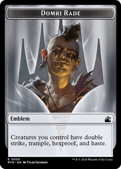 Emblem - Domri Rade (Ravnica Remastered) Near Mint