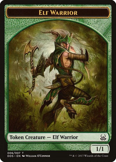 Elf Warrior Token (Duel Decks: Mind vs Might) Near Mint