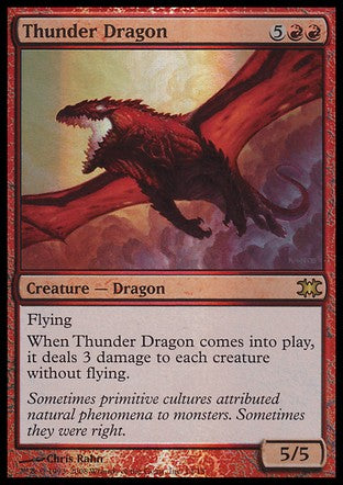 Thunder Dragon (From the Vault: Dragons) Near Mint Foil