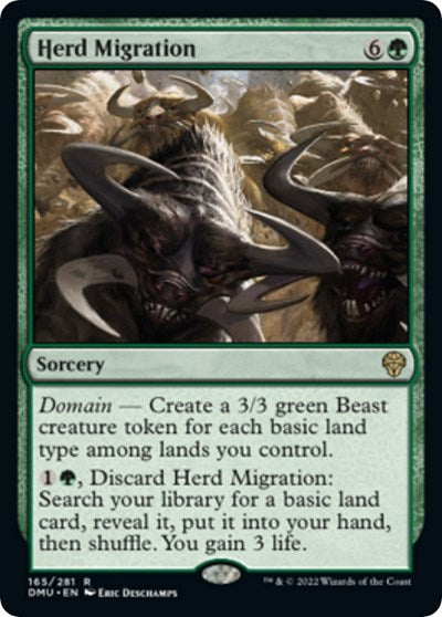 Herd Migration (Dominaria United) Near Mint