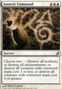 Austere Command (Lorwyn) Near Mint