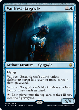 Vantress Gargoyle (Throne of Eldraine) Near Mint Foil