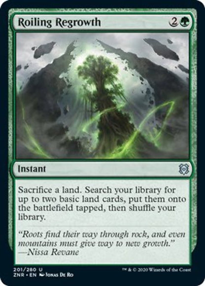 Roiling Regrowth (Zendikar Rising) Near Mint