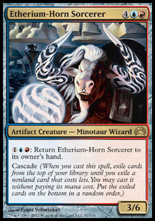 Etherium-Horn Sorcerer (Planechase 2012) Light Play