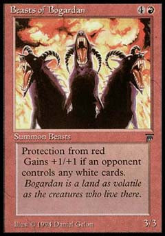 Beasts of Bogardan (Legends) Near Mint Italian