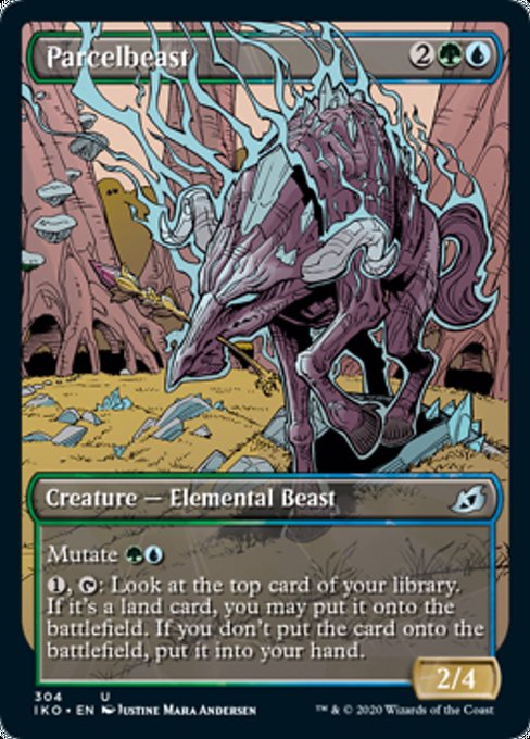 Parcelbeast (Showcase) (Ikoria: Lair of Behemoths) Near Mint Foil