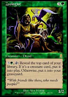 Zoologist (Odyssey) Near Mint Foil
