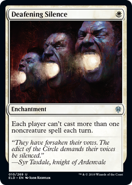Deafening Silence (Throne of Eldraine) Near Mint