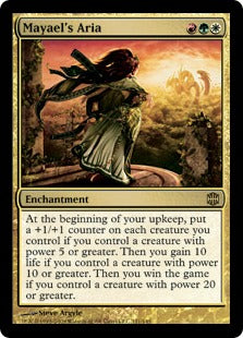 Mayael's Aria (Alara Reborn) Near Mint Foil