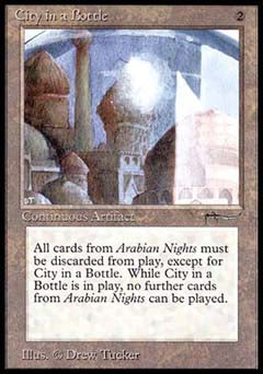 City in a Bottle (Arabian Nights) Near Mint