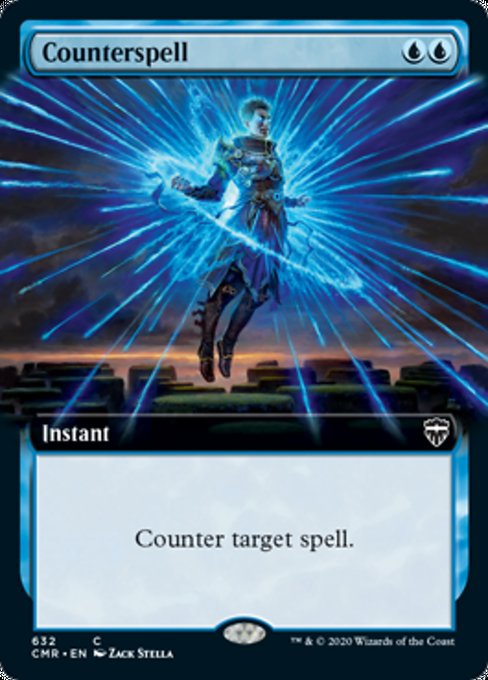 Counterspell (Extended Art) (Commander Legends) Near Mint