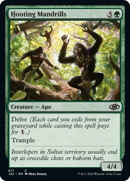 Hooting Mandrills (Jumpstart 2022) Near Mint