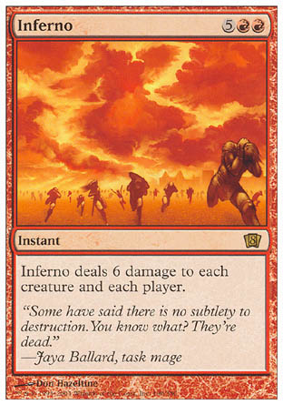 Inferno (8th Edition) Light Play