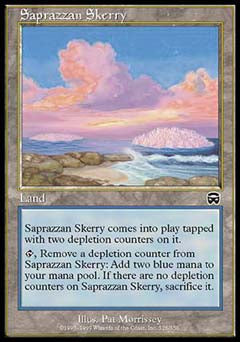 Saprazzan Skerry (Mercadian Masques) Near Mint Foil