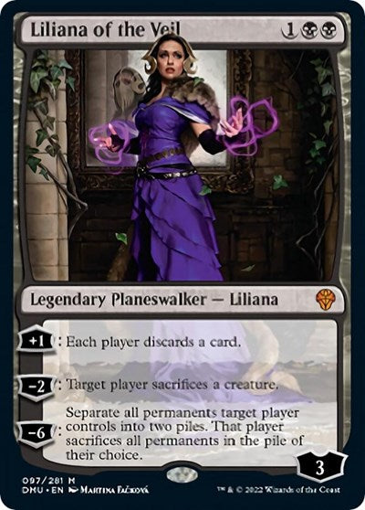 Liliana of the Veil (Dominaria United) Near Mint