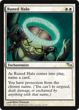 Runed Halo (Shadowmoor) Light Play