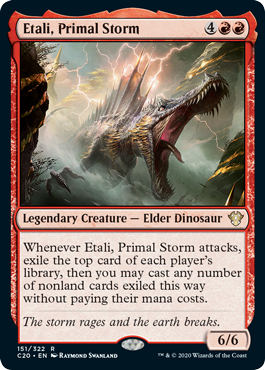 Etali, Primal Storm (Commander 2020 Ikoria) Near Mint