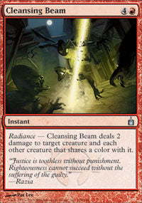 Cleansing Beam (Ravnica) Near Mint Foil