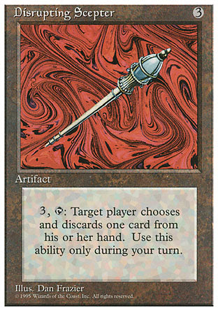 Disrupting Scepter (4th Edition) Near Mint Spanish