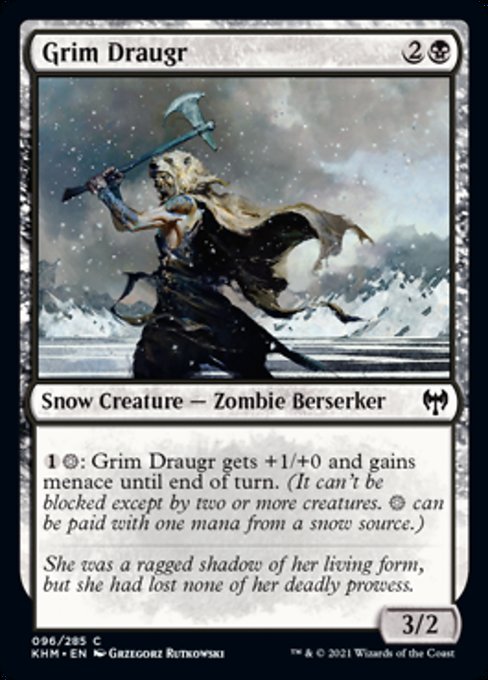 Grim Draugr (Kaldheim) Near Mint