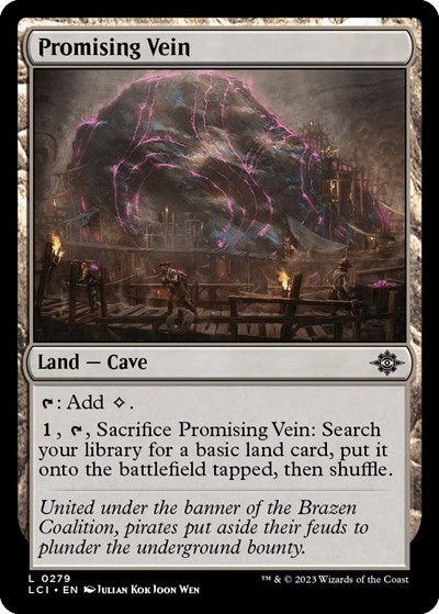 Promising Vein (The Lost Caverns of Ixalan) Near Mint