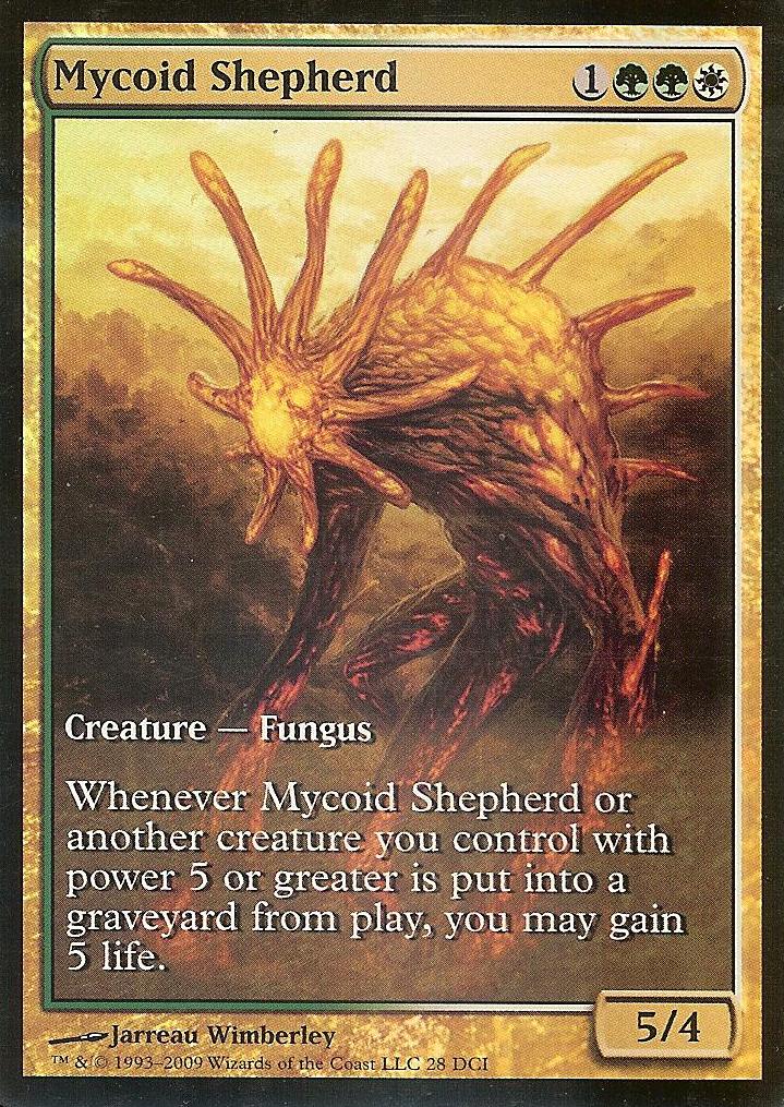 Mycoid Shepherd (Magic 2010 Game Day FOIL Extended Art) (Promotional Cards) Near Mint Foil