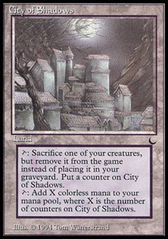 City of Shadows (The Dark) Near Mint