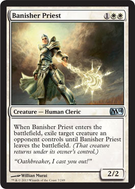 Banisher Priest (Magic 2014 Core Set) Near Mint Foil