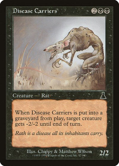 Disease Carriers (Urza's Destiny) Near Mint