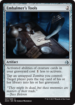 Embalmer's Tools (Amonkhet) Near Mint