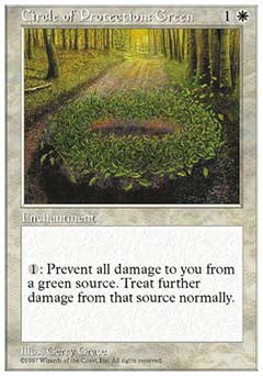 Circle of Protection: Green (5th Edition) Good