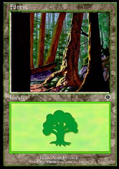 Forest (348) (Invasion) Light Play