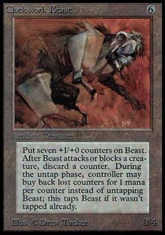 Clockwork Beast (Alpha) Near Mint