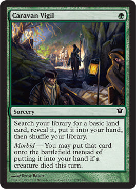 Caravan Vigil (Innistrad) Near Mint Foil