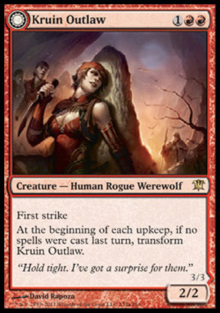 Kruin Outlaw (Terror of Kruin Pass) (Innistrad) Near Mint Japanese