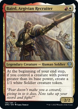 Baird, Argivian Recruiter (Dominaria United) Near Mint Foil