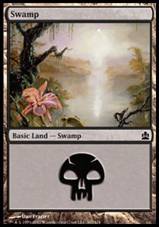 Swamp (307) (Commander) Near Mint