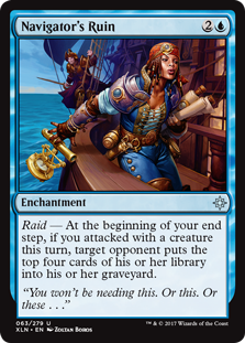 Navigator's Ruin (Ixalan) Near Mint Foil
